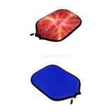 Maxbell 2pc Soft Neoprene Pickleball Paddle Cover Zipper Sleeve Protective Case