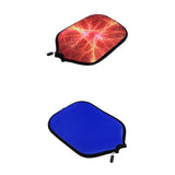 Maxbell 2pc Soft Neoprene Pickleball Paddle Cover Zipper Sleeve Protective Case