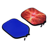 Maxbell 2pc Soft Neoprene Pickleball Paddle Cover Zipper Sleeve Protective Case
