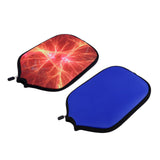 Maxbell 2pc Soft Neoprene Pickleball Paddle Cover Zipper Sleeve Protective Case