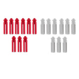 Maxbell 18Pieces Anodised Aluminum Dart Flight Savers / Protector