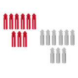 Maxbell 18Pieces Anodised Aluminum Dart Flight Savers / Protector