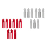 Maxbell 18Pieces Anodised Aluminum Dart Flight Savers / Protector