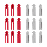 Maxbell 18Pieces Anodised Aluminum Dart Flight Savers / Protector