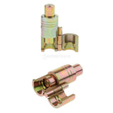 Maxbell 2 Pieces Corrugated Pipe Interface Maker Bellows Flat Mouth Tool