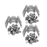 Maxbell 75Pcs Practical Greenhouse Clips Z-Type Clips for Greenhouse Glass Fixation