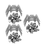 Maxbell 75Pcs Practical Greenhouse Clips Z-Type Clips for Greenhouse Glass Fixation