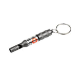 Maxbell 2xMini Emergency Survival Whistle Keychain Outdoor Camping Hiking Tool Grey