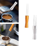 Maxbell 2 Count Needle Style Coffee Tamper Distributor Espresso Hand Stirrer Tool