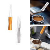 Maxbell 2 Count Needle Style Coffee Tamper Distributor Espresso Hand Stirrer Tool