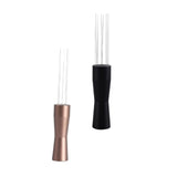 Maxbell 2 Pack Needle Style Coffee Tamper Distributor Espresso Hand Stirrer Tool