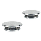 Maxbell 2pcs Sculpting Wheel Turntable Pottery Stand Turn for Model Building