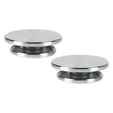 Maxbell 2pcs Sculpting Wheel Turntable Pottery Stand Turn for Model Building