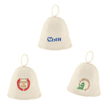 Maxbell 3x Sauna Hat Russian Banya Caps Saunahut Saunahattu 100% Wool Felt Women Men