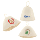 Maxbell 3x Sauna Hat Russian Banya Caps Saunahut Saunahattu 100% Wool Felt Women Men