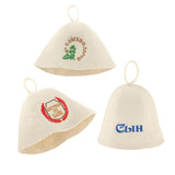 Maxbell 3x Sauna Hat Russian Banya Caps Saunahut Saunahattu 100% Wool Felt Women Men