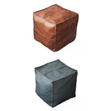 Maxbell 2x Boho Moroccan Pouf Covers Footstool Storage Ottoman Room Living Room