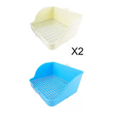 Maxbell 3x Rabbit Litter Box Hamster Guinea Pig Pet Toilet Small Animal Litter Tray