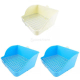 Maxbell 3 x Rabbit Litter Box Hamster Guinea Pig Pet Toilet Small Animal Litter Tray