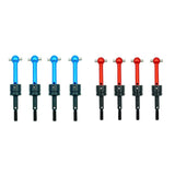 Maxbell 8Pcs Metal Drive Shafts CVD 53792 for TT-01 TT-02 TT02 TA04 1/10 RC Car