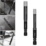Maxbell Diamond Dry Drill Bit Set for Stone Porcelain Granite 10MM+8MM