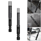 Maxbell Diamond Dry Drill Bit Set for Stone Porcelain Granite 10MM+8MM