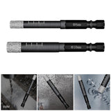 Maxbell Diamond Dry Drill Bit Set for Stone Porcelain Granite 10MM+8MM