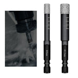 Maxbell Diamond Dry Drill Bit Set for Stone Porcelain Granite 8MM+12MM