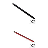 Maxbell 4 Pieces Pencil Pen Stylus for iPhone Tablet PC Samsung S6 S7 Black