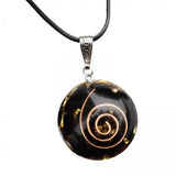 Maxbell 2xHandmade Orgone Energy Generator Pendant Energy Copper Coil Heal Necklace