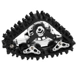 Maxbell 3x1:10 RC Crawlers Tire Track Wheels Sandmobile Conversion Snow Tyre for SCX10