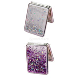 Maxbell 2x Travel Compact Double Side Makeup Mirror Magnifying Folding Mirror Square