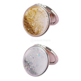 Maxbell 2x Travel Compact Double Sided Makeup Mirror Magnifying Folding Mirror Round