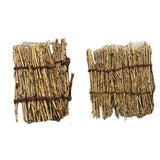 Maxbell 2 Pack Bamboo Sushi Dish Sushi Tool Decorations for Japanese Sushi