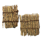 Maxbell 2 Pack Bamboo Sushi Dish Sushi Tool Decorations for Japanese Sushi
