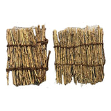 Maxbell 2 Pack Bamboo Sushi Dish Sushi Tool Decorations for Japanese Sushi
