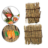 Maxbell 2 Pack Bamboo Sushi Dish Sushi Tool Decorations for Japanese Sushi