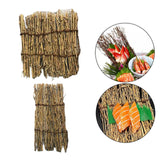 Maxbell 2Pcs Bamboo Sushi Dish Sushi Tool Decorations for Japanese Sushi