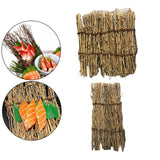 Maxbell 2Pcs Bamboo Sushi Dish Sushi Tool Decorations for Japanese Sushi