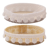 Maxbell 2x Dollhouse Storage Basket Miniature 1/12 Accs for 3-6 Years Old Children