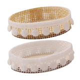 Maxbell 2x Dollhouse Storage Basket Miniature 1/12 Accs for 3-6 Years Old Children