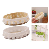 Maxbell 2x Dollhouse Storage Basket Miniature 1/12 Accs for 3-6 Years Old Children