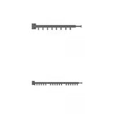 Maxbell Foldable Clothes Hanger Hanging Rack One fold extension+Three fold