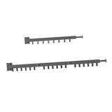Maxbell Foldable Clothes Hanger Hanging Rack One fold extension+Three fold