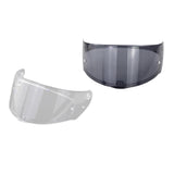 Maxbell 2 Pieces Helmet Visor Lens UV Protection Full Face for FF-353 320 328 80