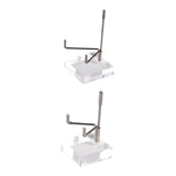 Maxbell 2x Durable Acrylic Display Stand Holder Suport for Minerals Geode Crystal