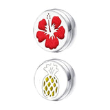 Maxbell 2x Face Mask Perfume Aromatherapy Essential Oil Diffuser Locket Dress Brooch