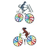 Maxbell 2 Pieces Windmill Pinwheel Wind Spinner Toy Garden Party Decor