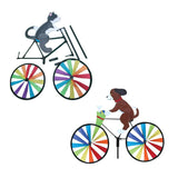 Maxbell 2 Pieces Windmill Pinwheel Wind Spinner Toy Garden Party Decor