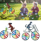 Maxbell 2 Pieces Windmill Pinwheel Wind Spinner Toy Garden Party Decor